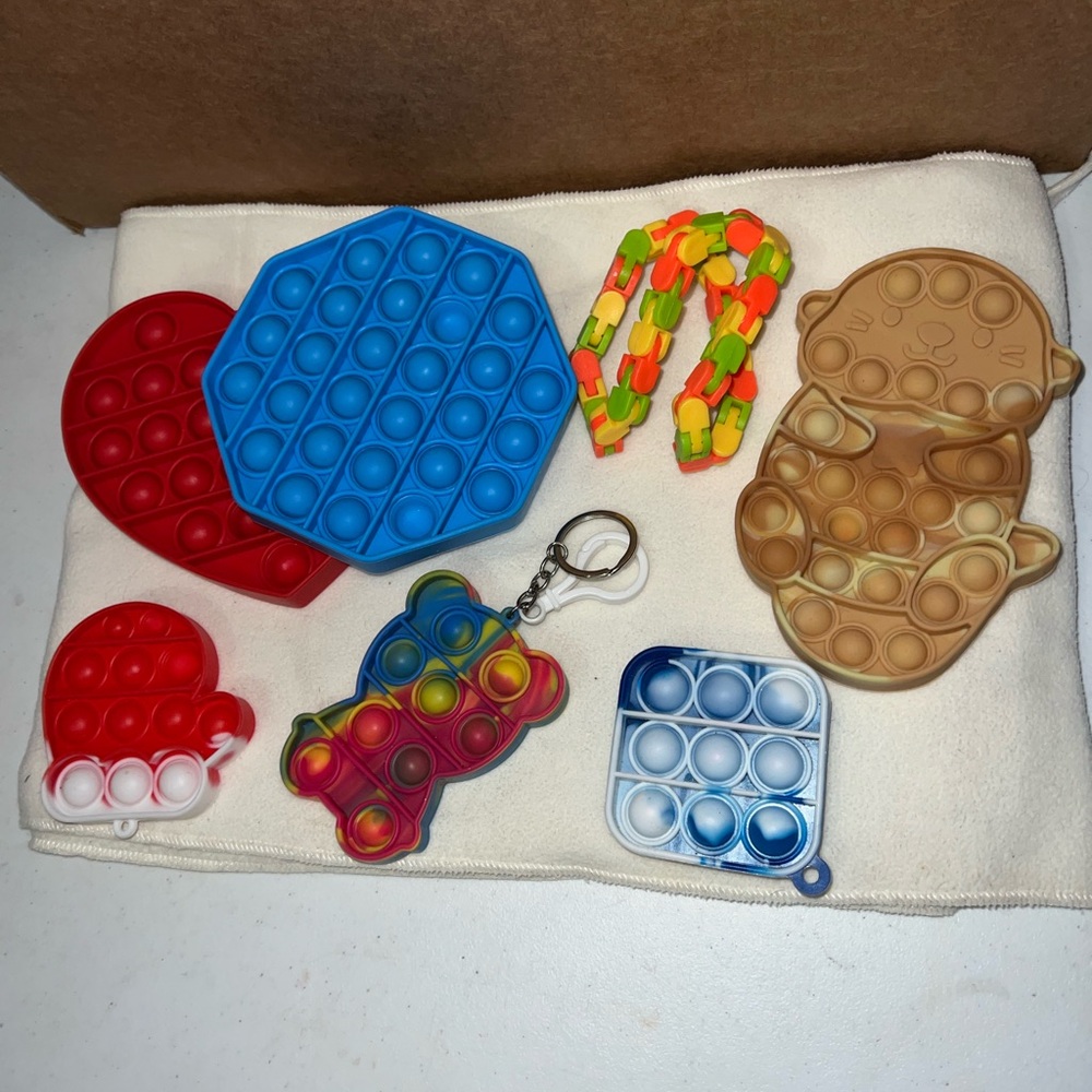 Colorful Pop it  Fidget Toys